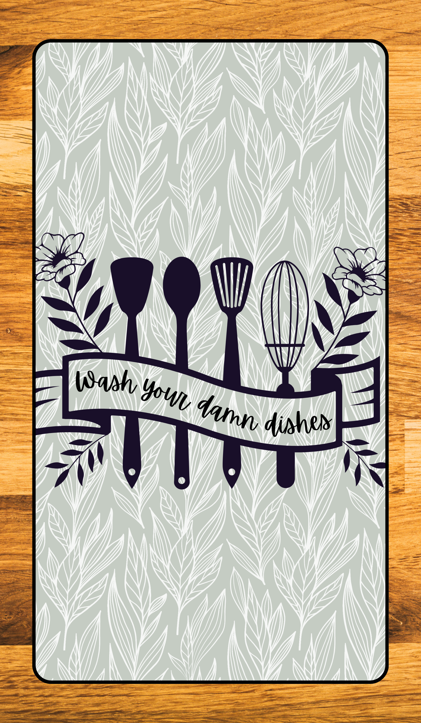 Wash Your Damn Dishes