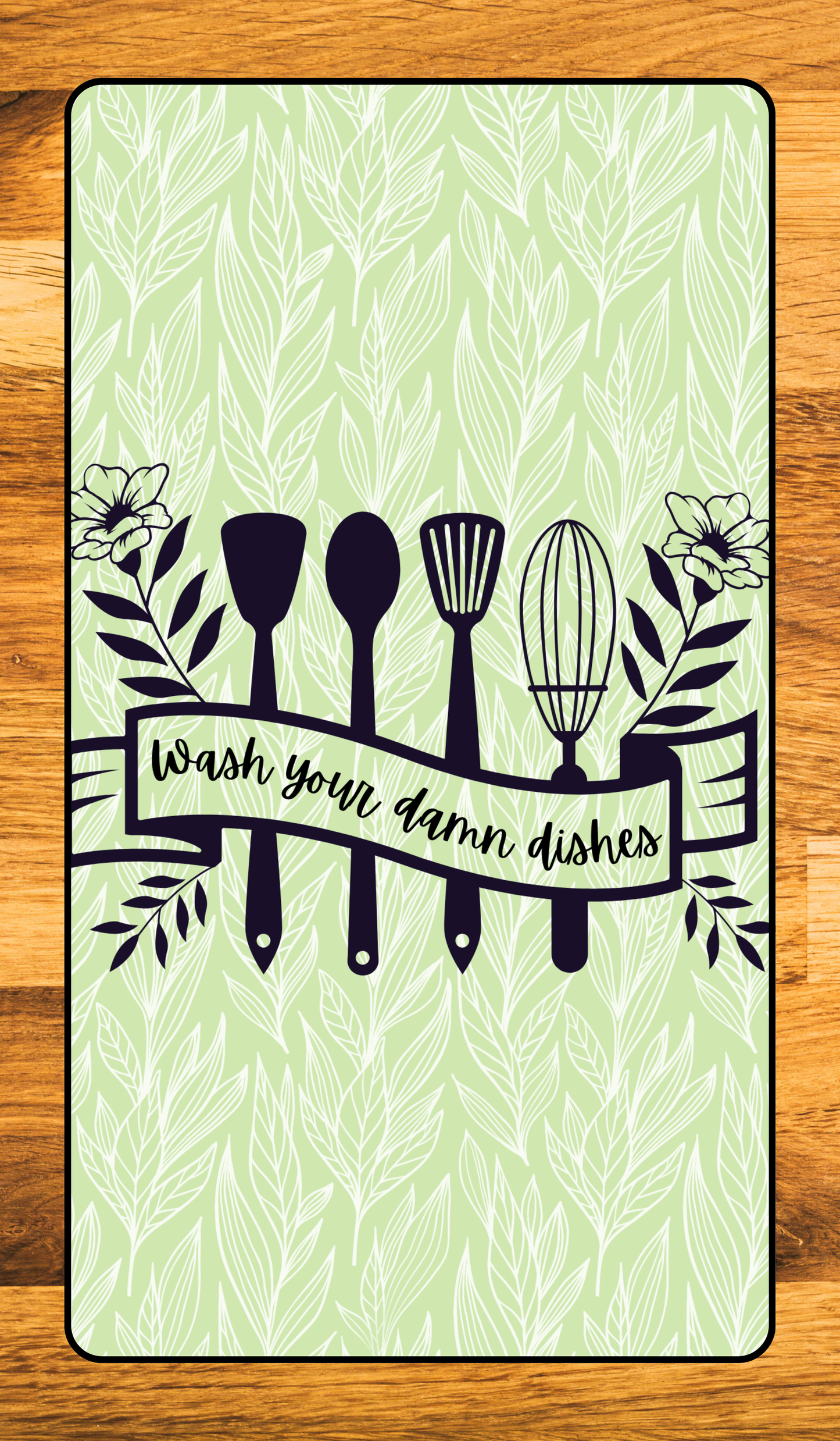 Wash Your Damn Dishes