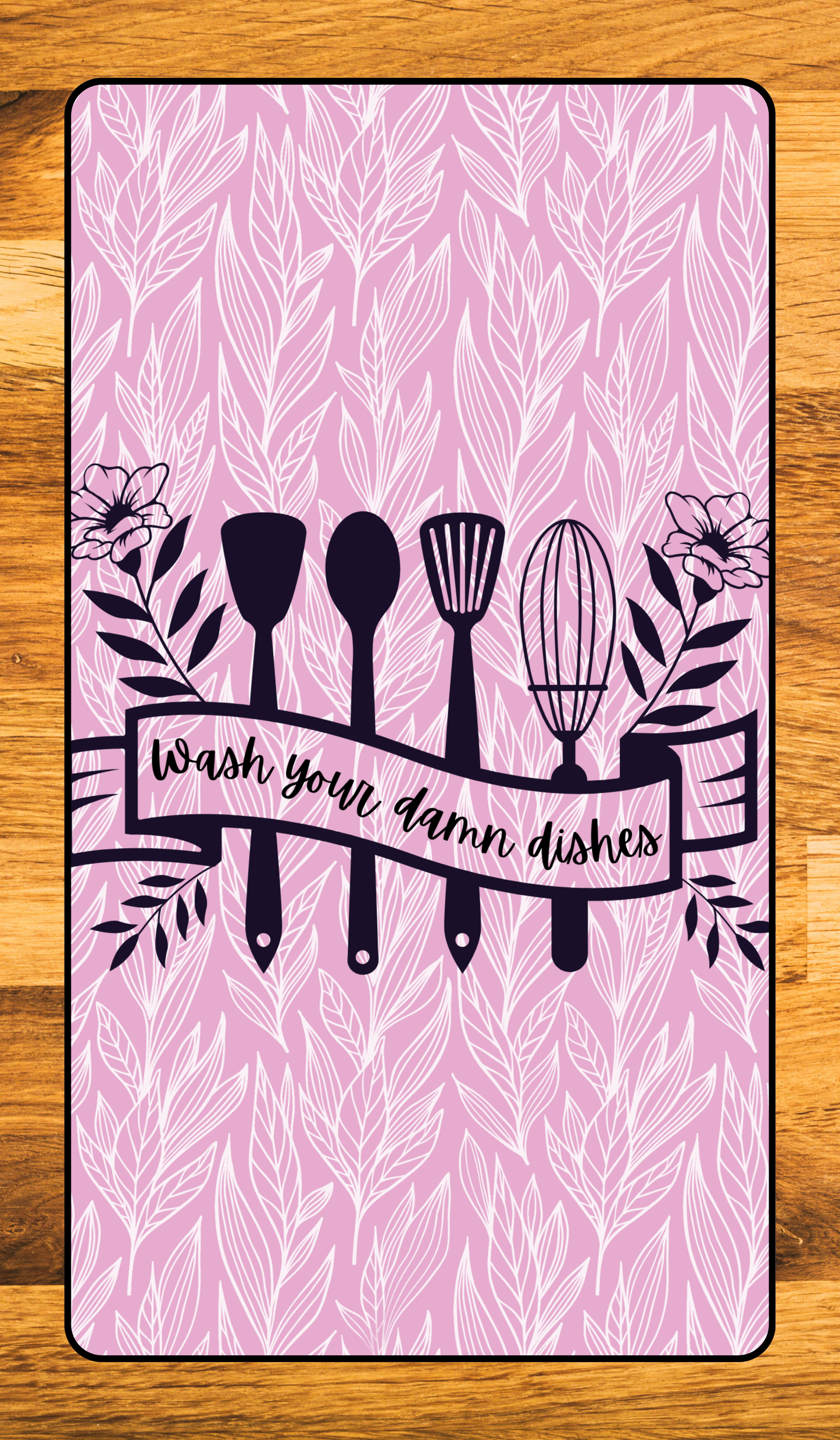 Wash Your Damn Dishes